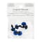 12 Packs: 6 ct. (72 total) 12mm Blue Craft Eyes by Loops & Threads®